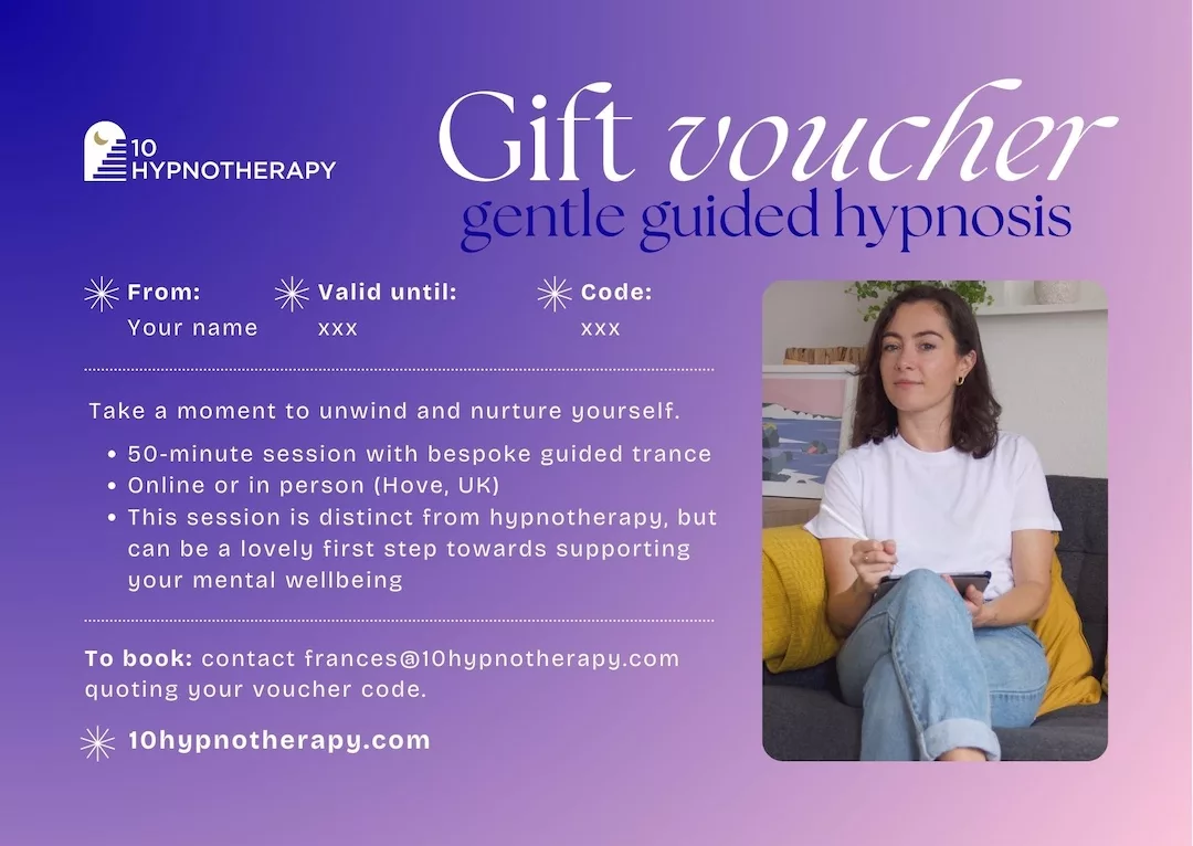 Hypnosis Gift Voucher